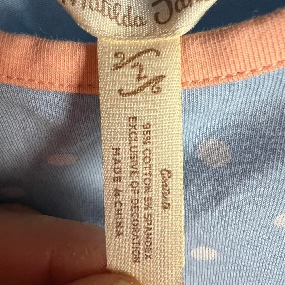 Matilda Jane size 2 polka dot and cake ruffle shirt sleeve dress